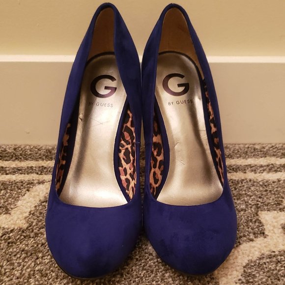 Blue G By Guess High Heels Size 8 - Picture 3 of 5